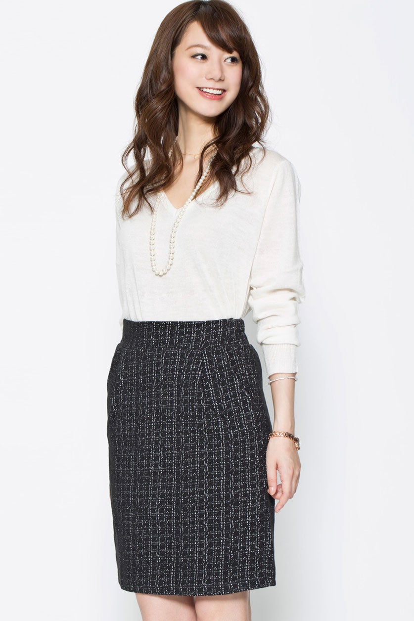 カットジャガードタイトスカート「DEPARTMENT」2,388円（税込）／画像提供：DEPARTMENT