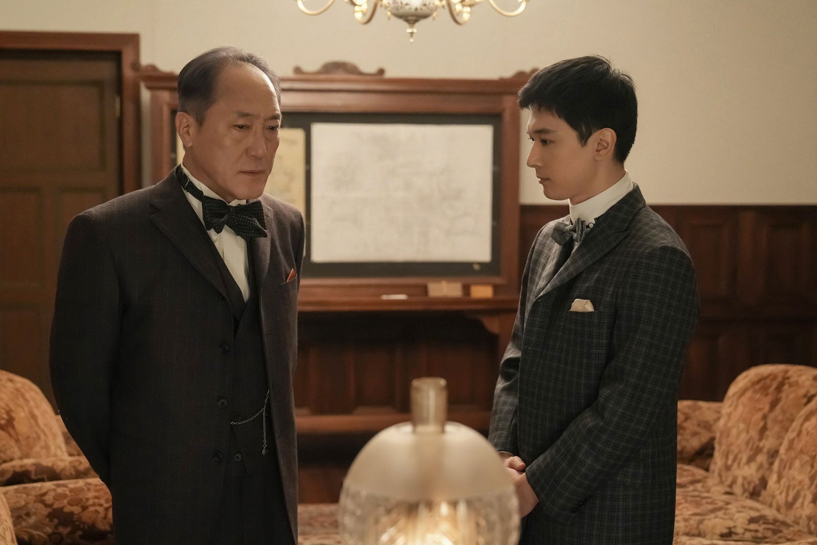 佐野史郎、吉沢亮「ばけばけ」第25話（C）NHK