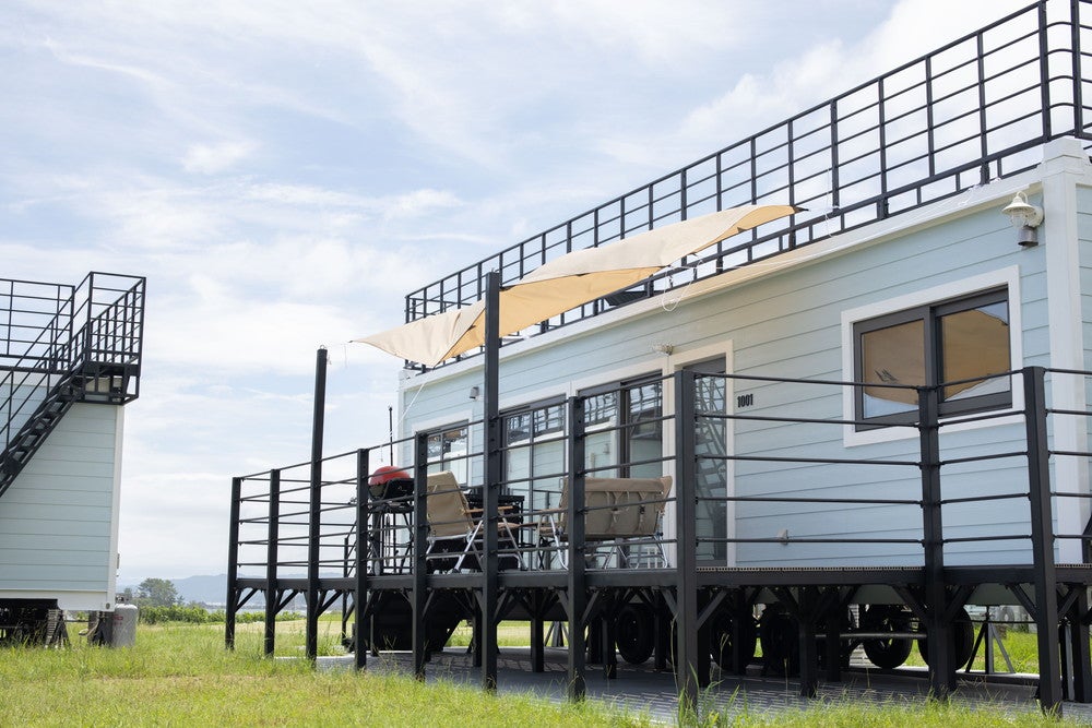 ネストグランピングプレイス“nokka”／画像提供：ネスト・ウエストガーデン土佐