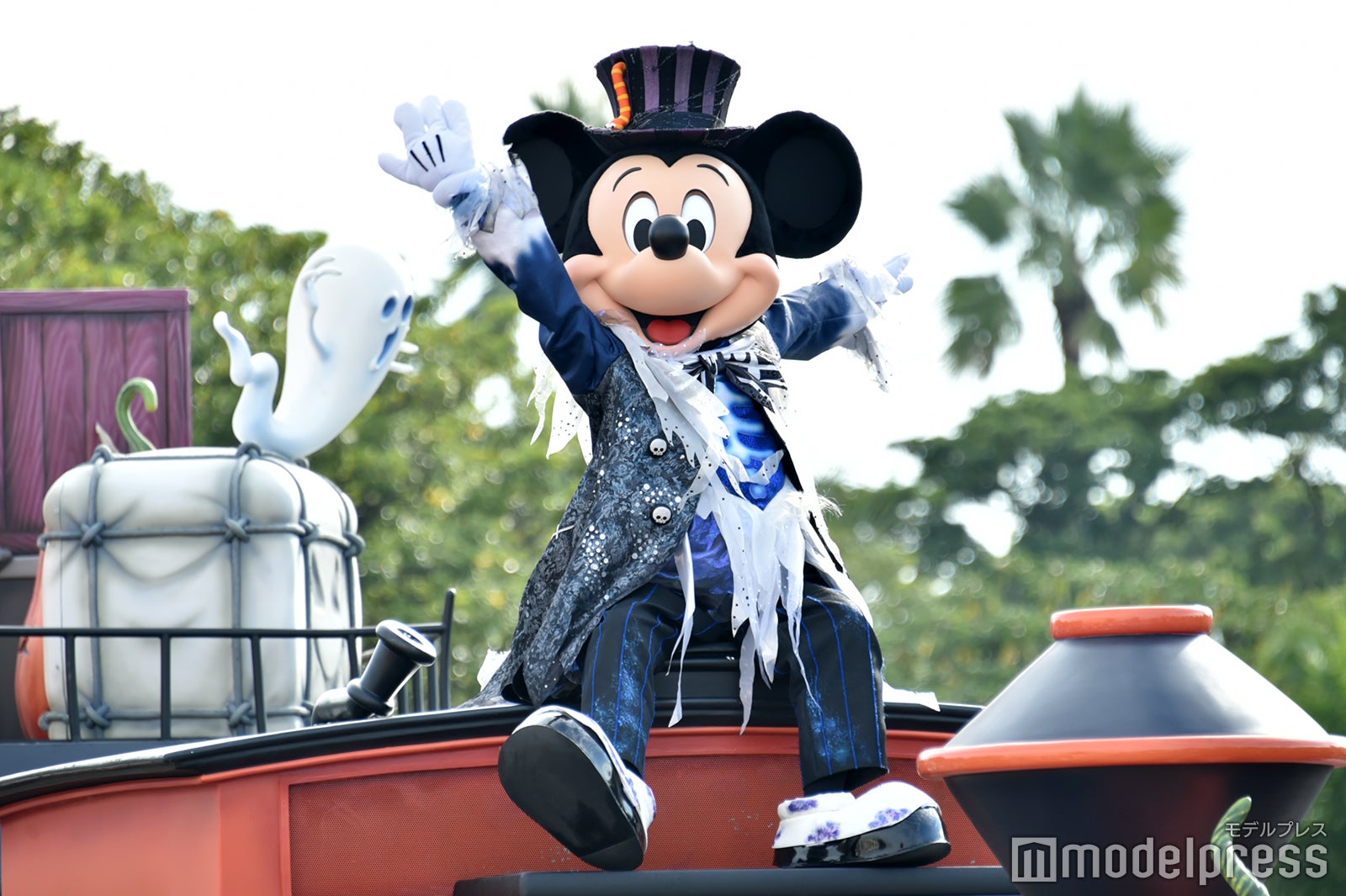 ミッキーマウス／「ミッキーのグリーティングパレード・ウィズ・ヴィランズ」（C）モデルプレス（C）Disney