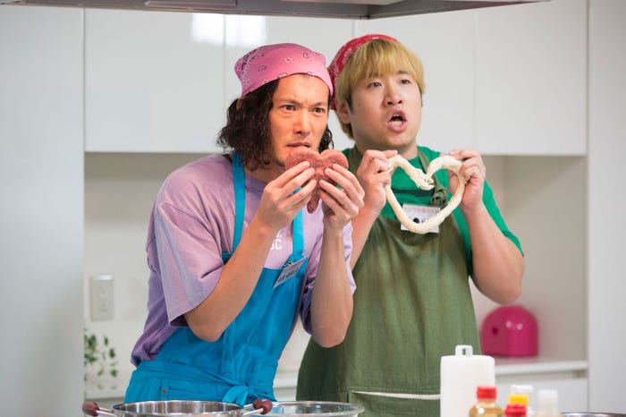 淵上泰史、森田甘路/「フリンジマン ~愛人の作り方教えます~」第11話より(画像提供:テレビ東京)