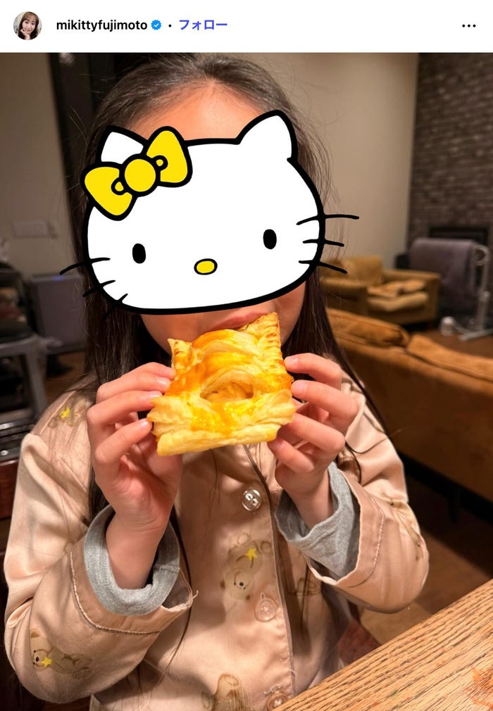 藤本美貴 Instagramより