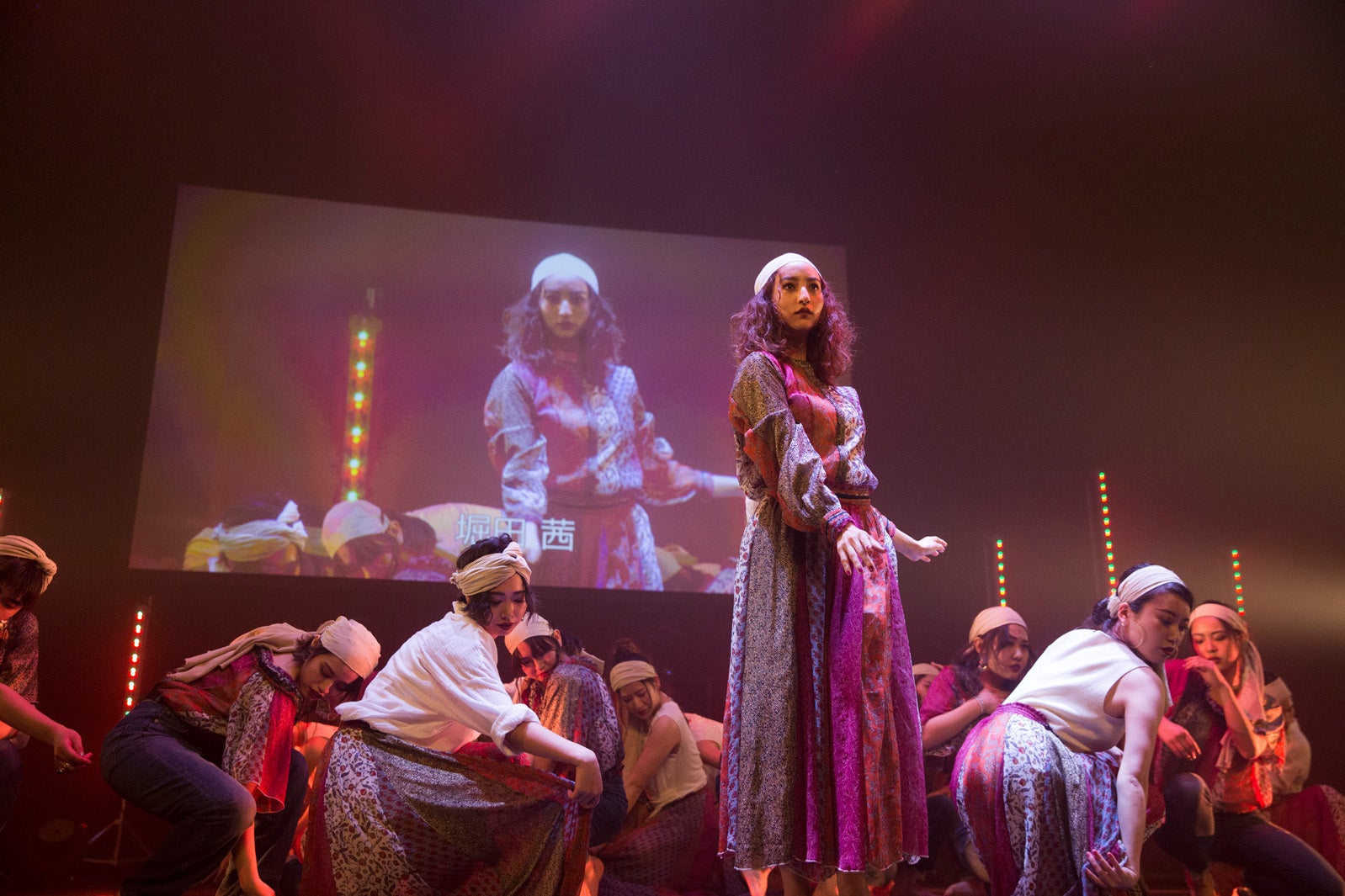 ダンスを披露する堀田茜 （提供写真）