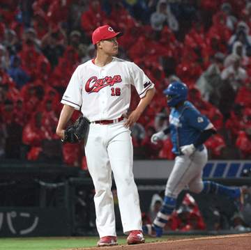 広島・森翔平 六回にレイエスに痛恨同点ソロ被弾 6回7安打1失点で降板
