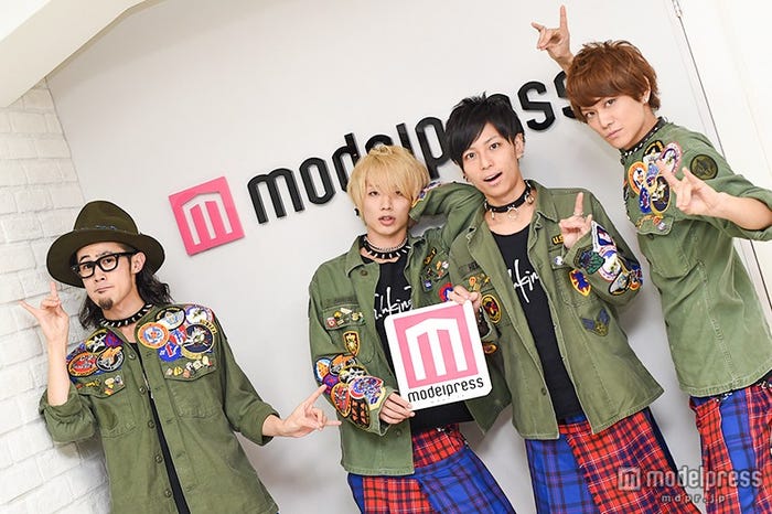 (左から)わちゅ~、TSUBASA、大輝、Jun