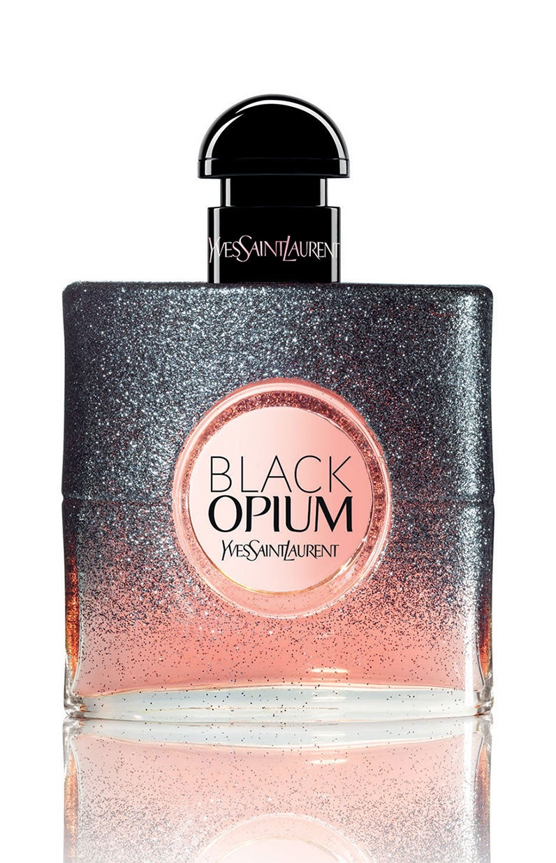 ブラック OP フローラル ショック オーデパルファム／画像提供：イヴ・サンローラン・ボーテ