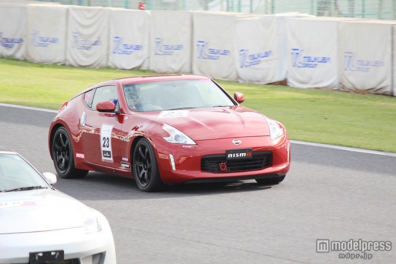 レース走行中の様子／福田彩乃