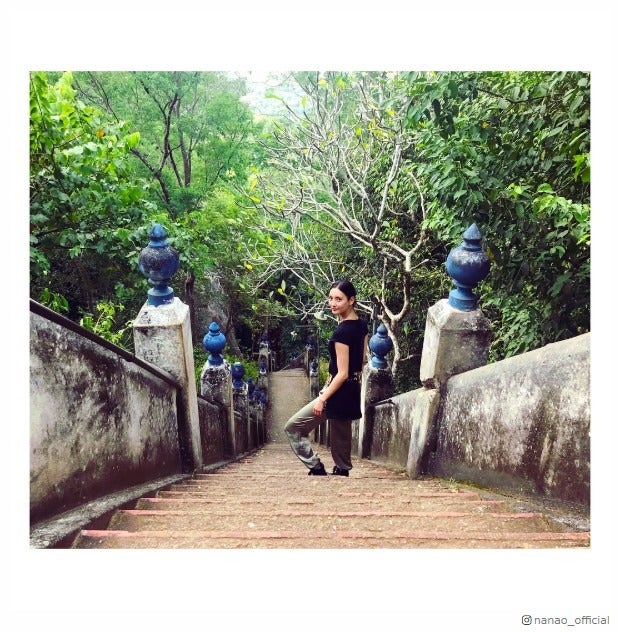 菜々緒、貴重動画を公開 スリランカで一人旅