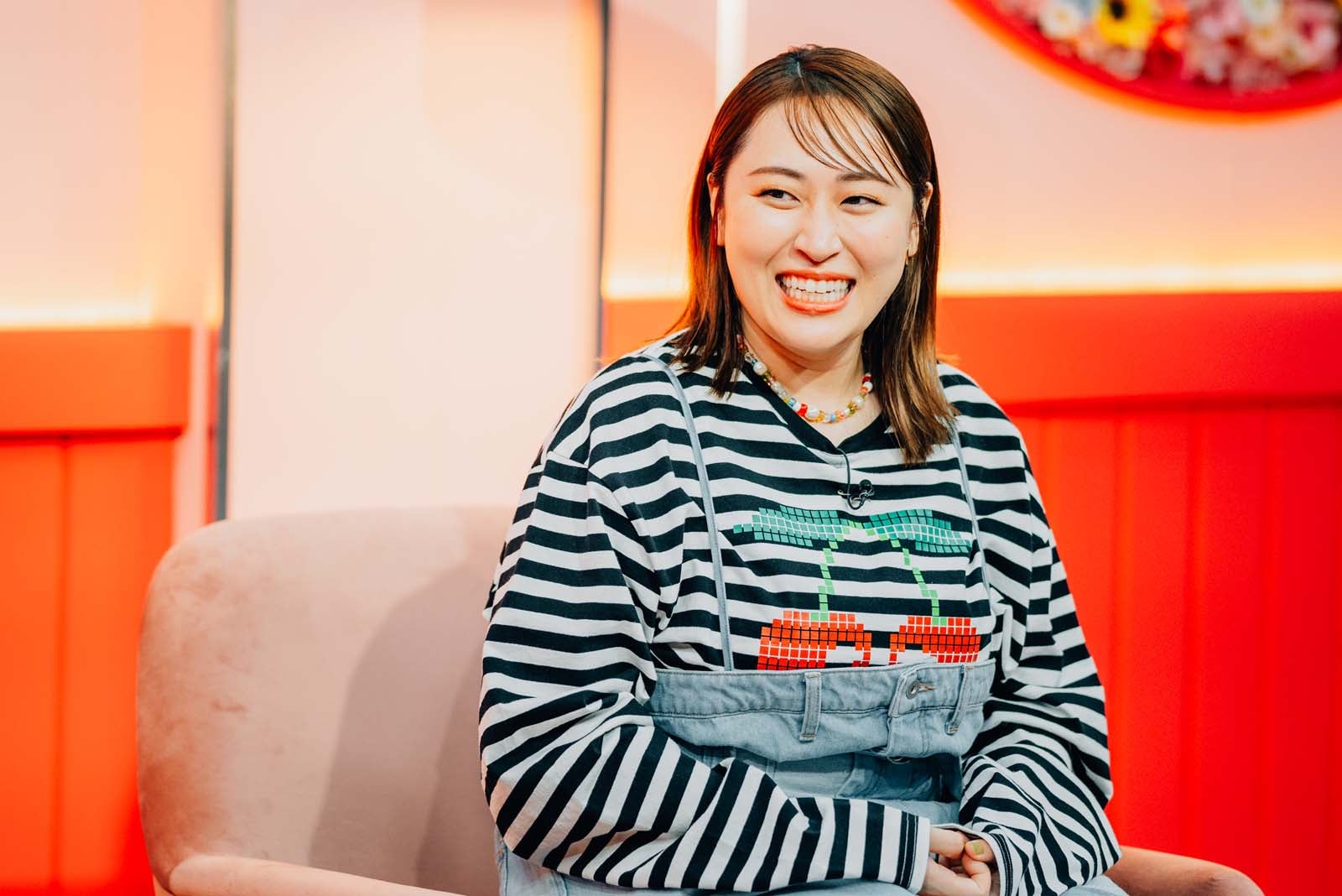 丸山礼「キミとオオカミくんには騙されない」（C）AbemaTV, Inc.