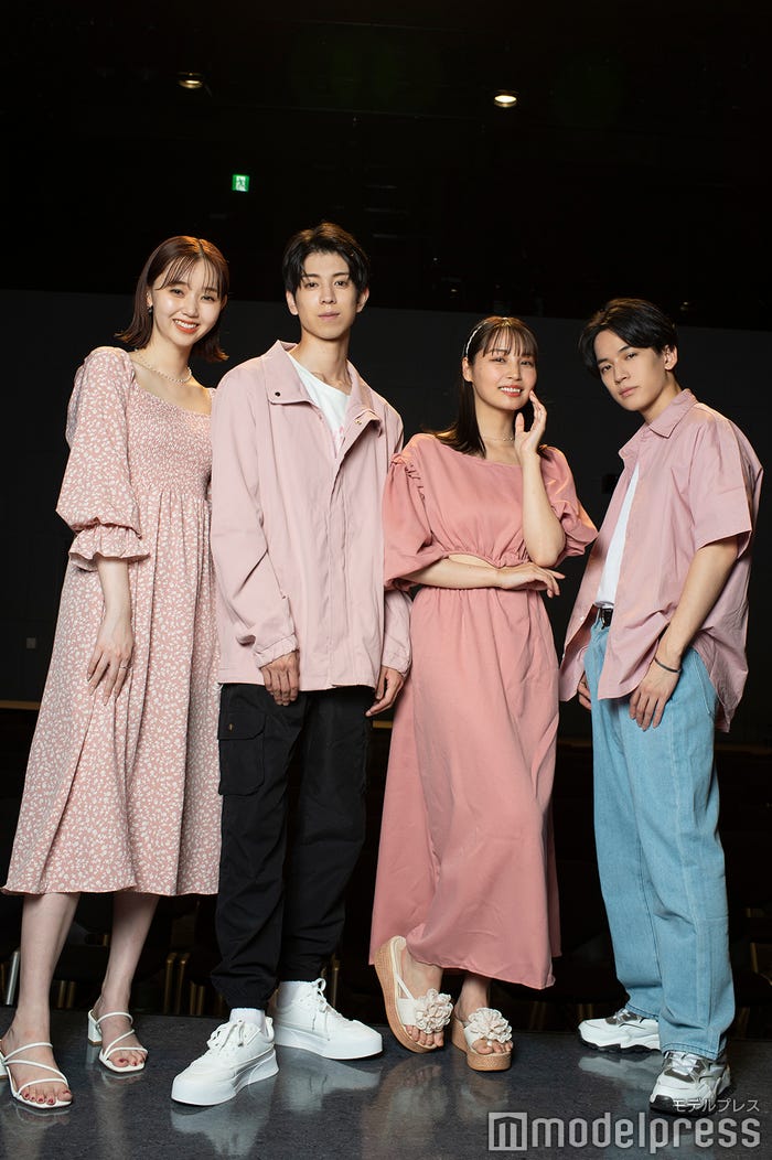 江野沢愛美、京典和玖、久保乃々花、島津見 (C)モデルプレス