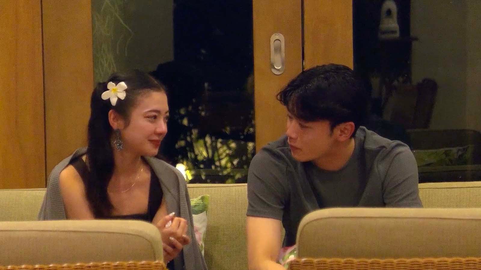 谷岡美沙紀、水野友貴「LOVE CATCHER Japan」第5話（C）CJ ENM CO., LTD. All Rights Reserved（C）AbemaTV,Inc.