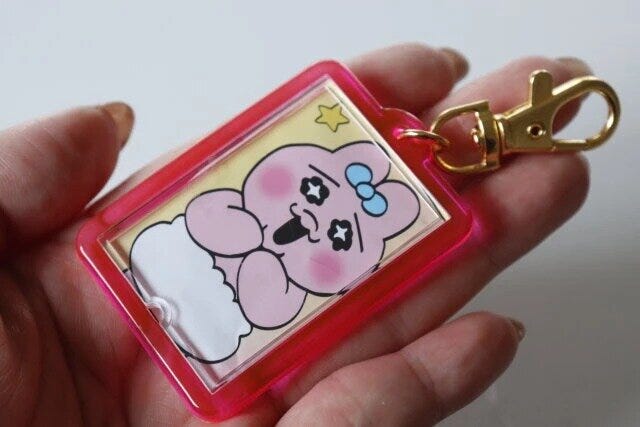 ダイソー　フォトホルダー（濃カラー）