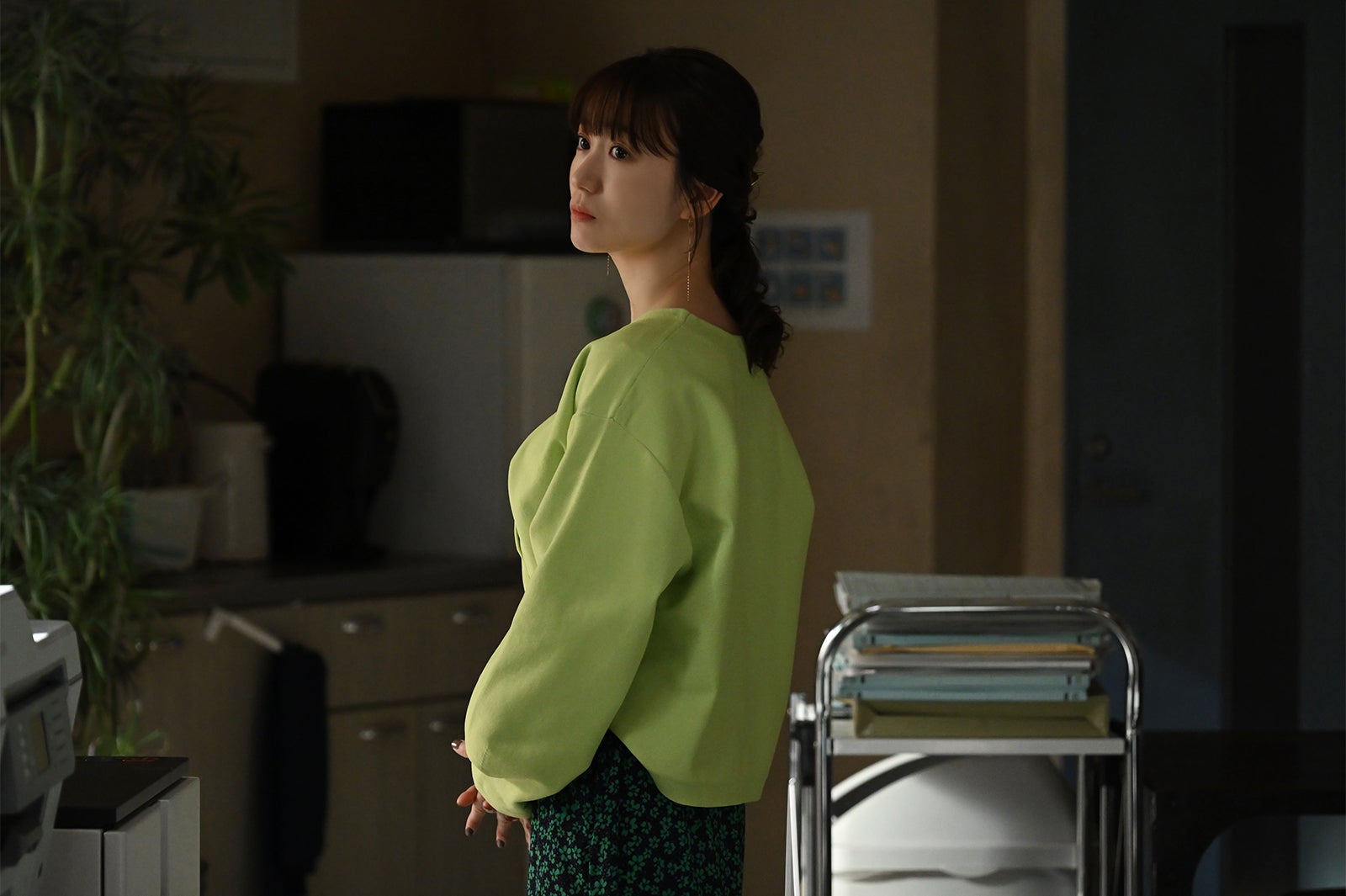 大島優子「アンチヒーロー」第4話より（C）TBS