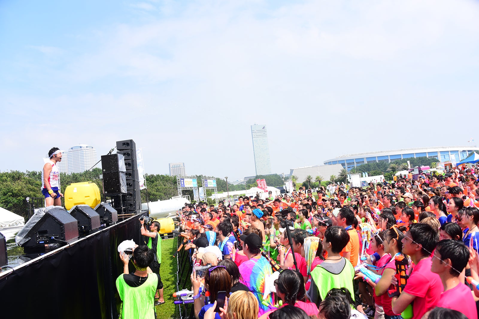 サンシャイン池崎「Water Run Festival 2019」より（提供画像）