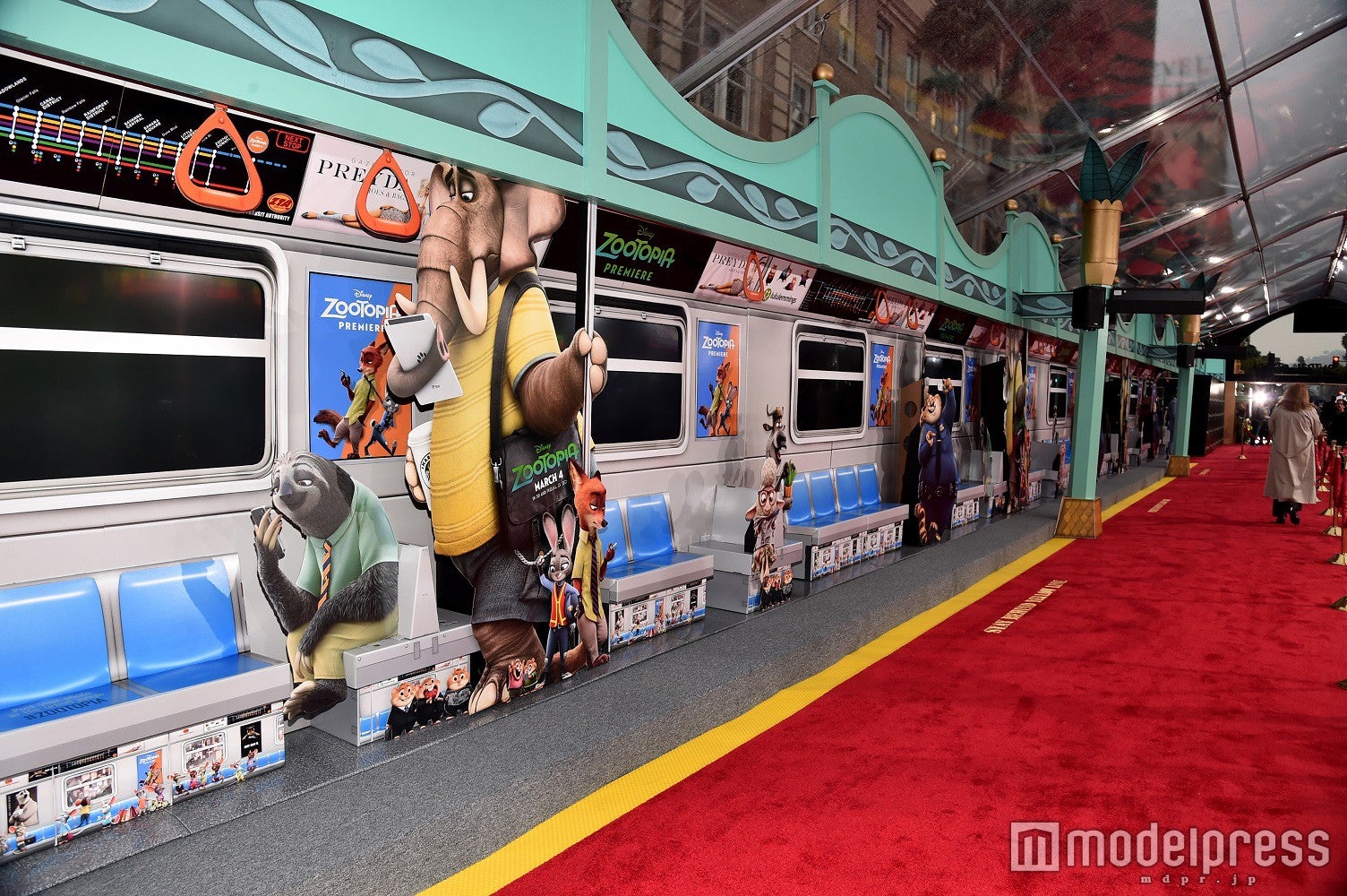 「ズートピア」プレミア会場（C）Disney