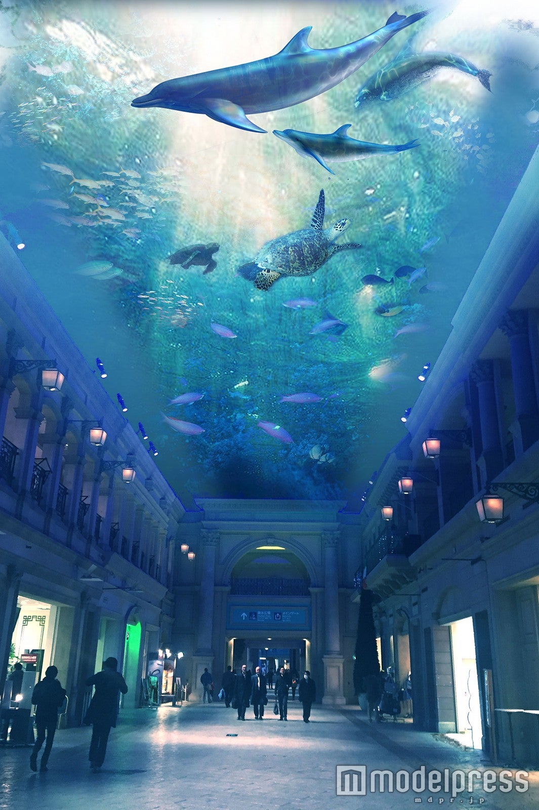 RESORT PROJECTION MAPPING／画像提供：森ビル