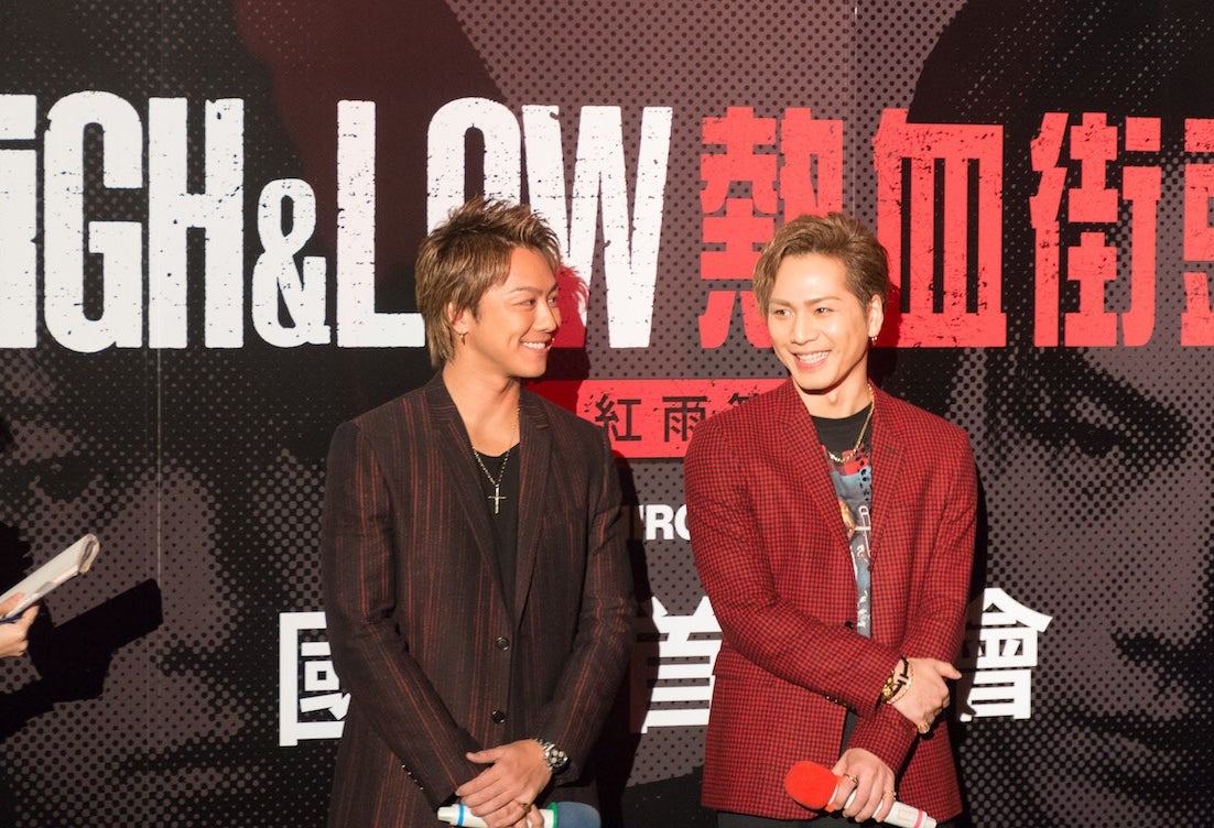 TAKAHIRO、登坂広臣 （C）2016「HiGH&LOW」製作委員会