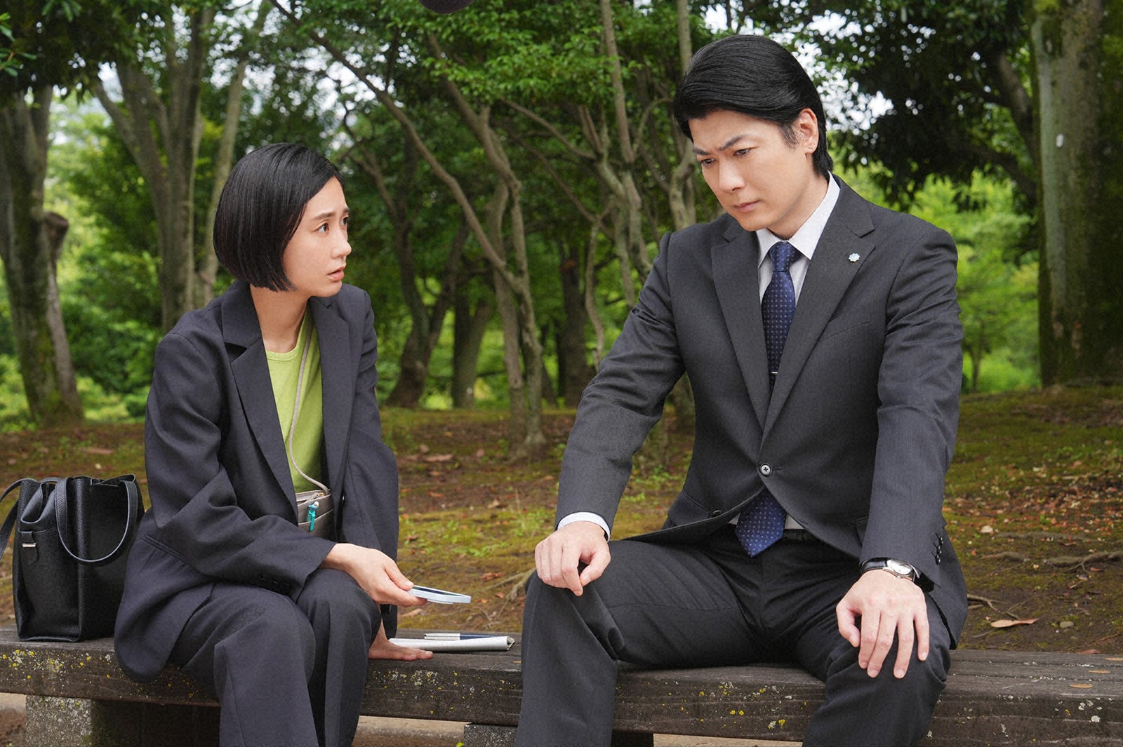 水川あさみ、玉山鉄二「笑うマトリョーシカ」第4話より（C）TBS