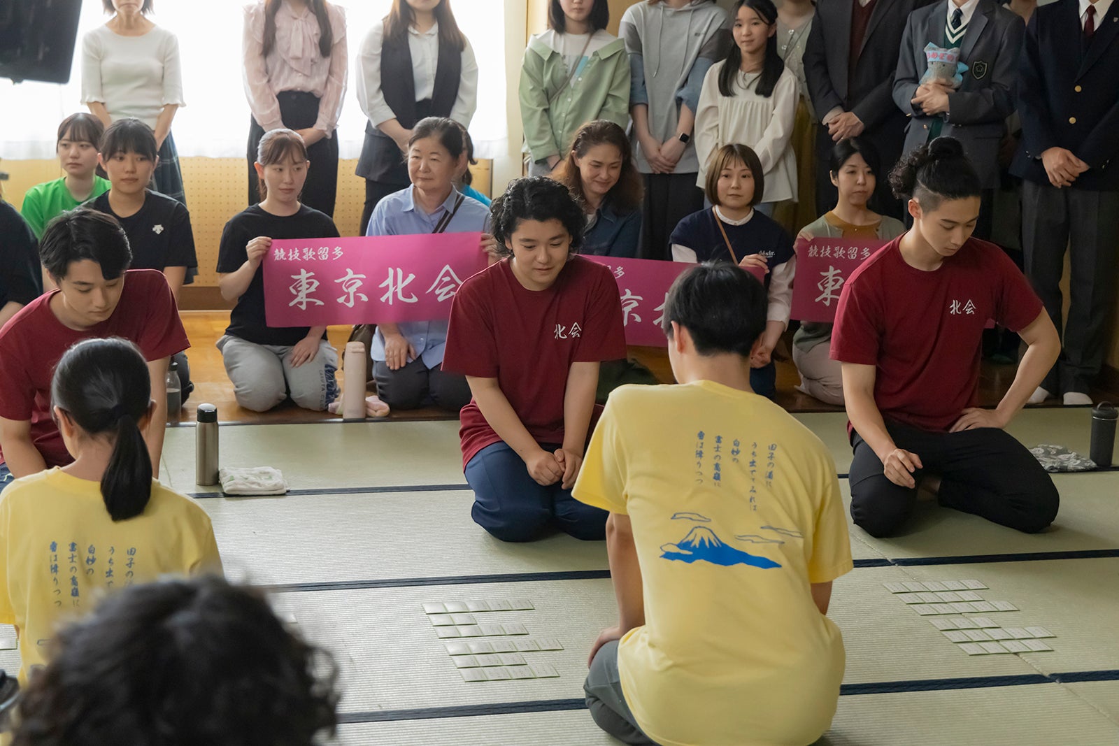 大西利空、高村佳偉人、橘優輝「ちはやふる−めぐり−」最終話（C）日本テレビ