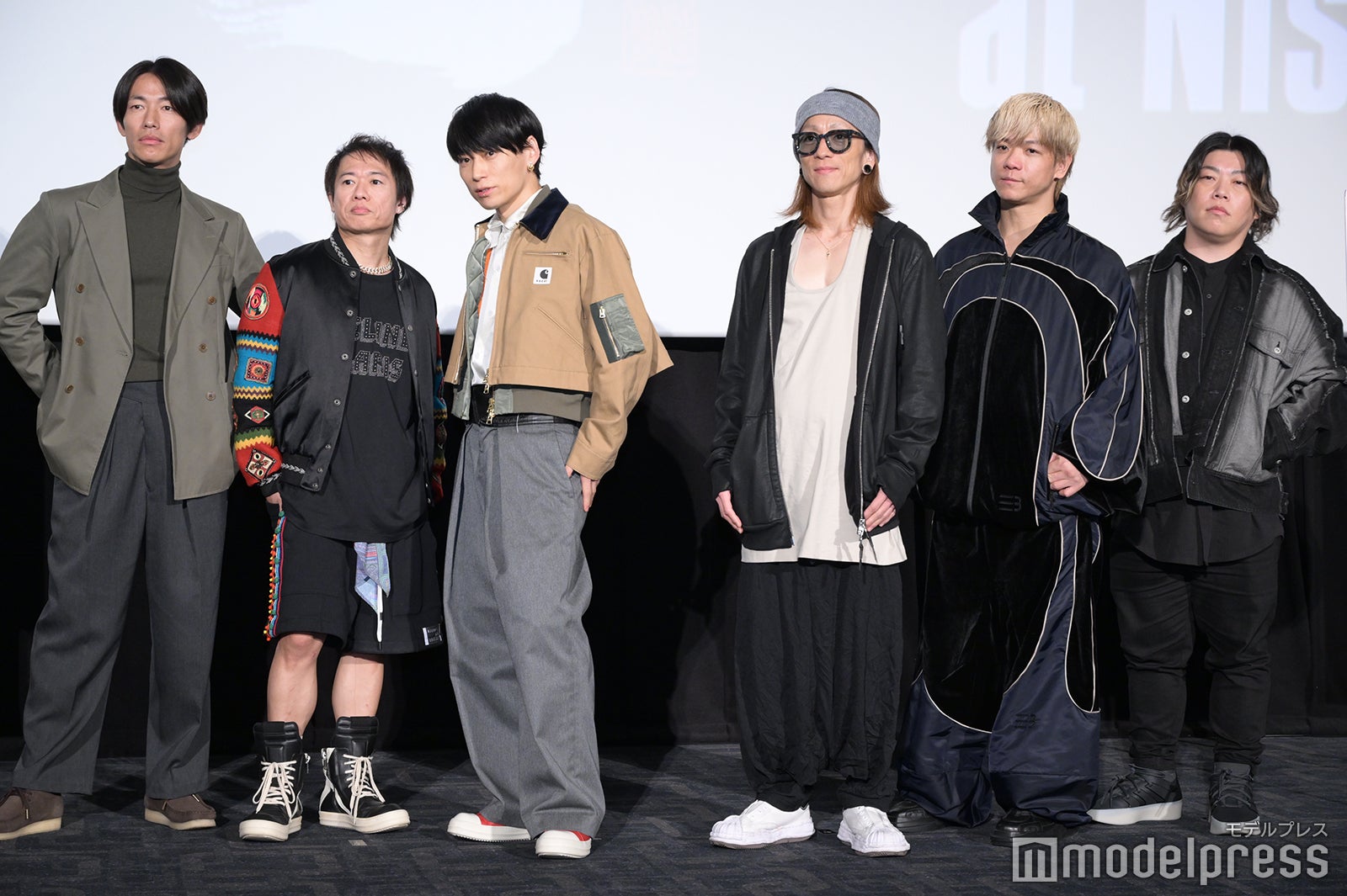 UVERworld（左から）真太郎、克哉、TAKUYA∞、彰、 信人、誠果（C）モデルプレス