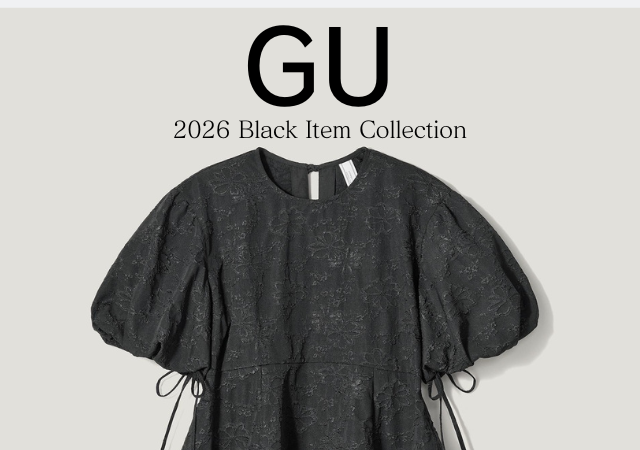 GUの「黒チュニック＆ワンピース」が優秀すぎる♡体型カバーしながら一気に垢抜ける！名品5選
