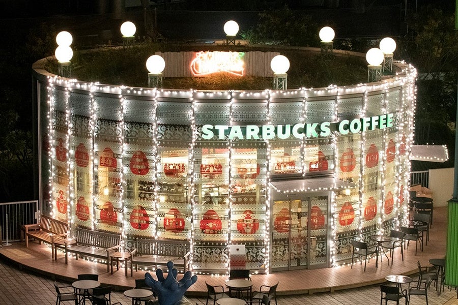 クリスマス ケーキ イルミネーション_日中