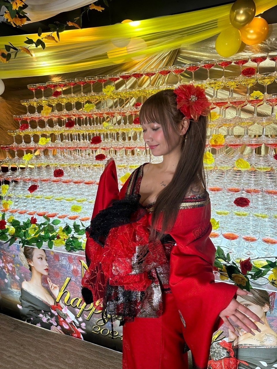 摂食障害を乗り越え人気キャバ嬢に（提供写真）