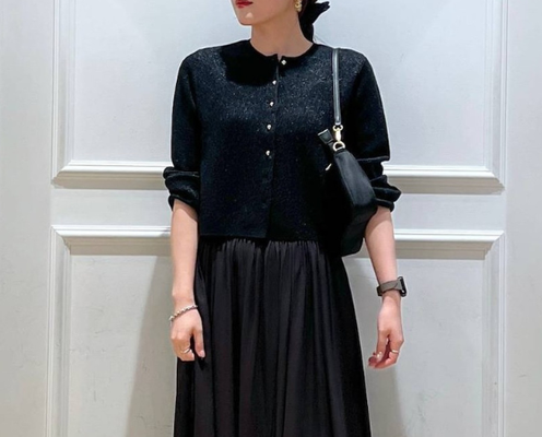秋冬は「黒カーディガン」持ってると万能!羽織るだけできちんと見える♡大人の上品コーデ5選