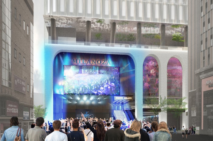 歌舞伎町一丁目地区開発計画／画像提供：東京急行電鉄