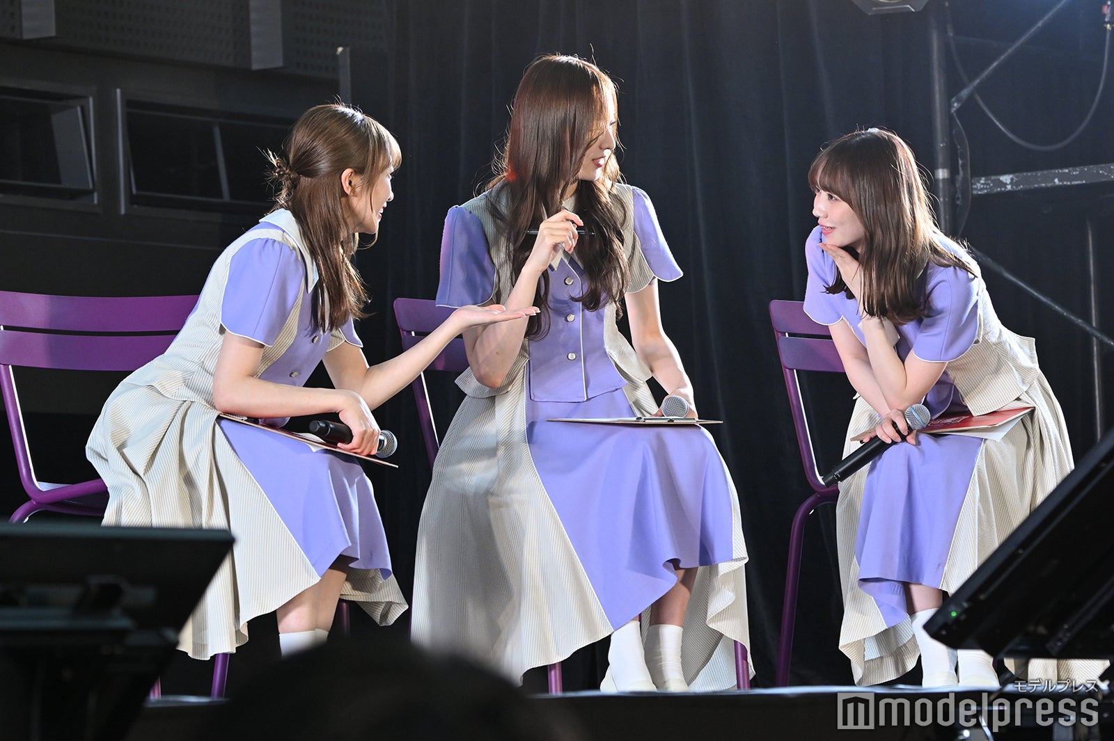 秋元真夏、梅澤美波、田村真佑／乃木坂46 （C）モデルプレス