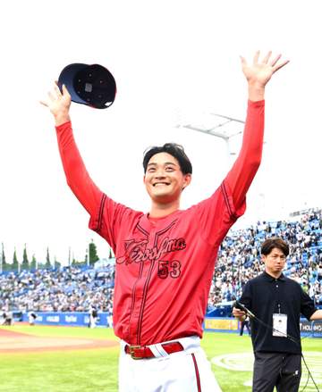 広島・岡本 チームトップ6勝目！父の日に約束通り日本代表と“W勝利” 鬼門神宮で25年5月以来のヤクルト戦カード勝ち越し
