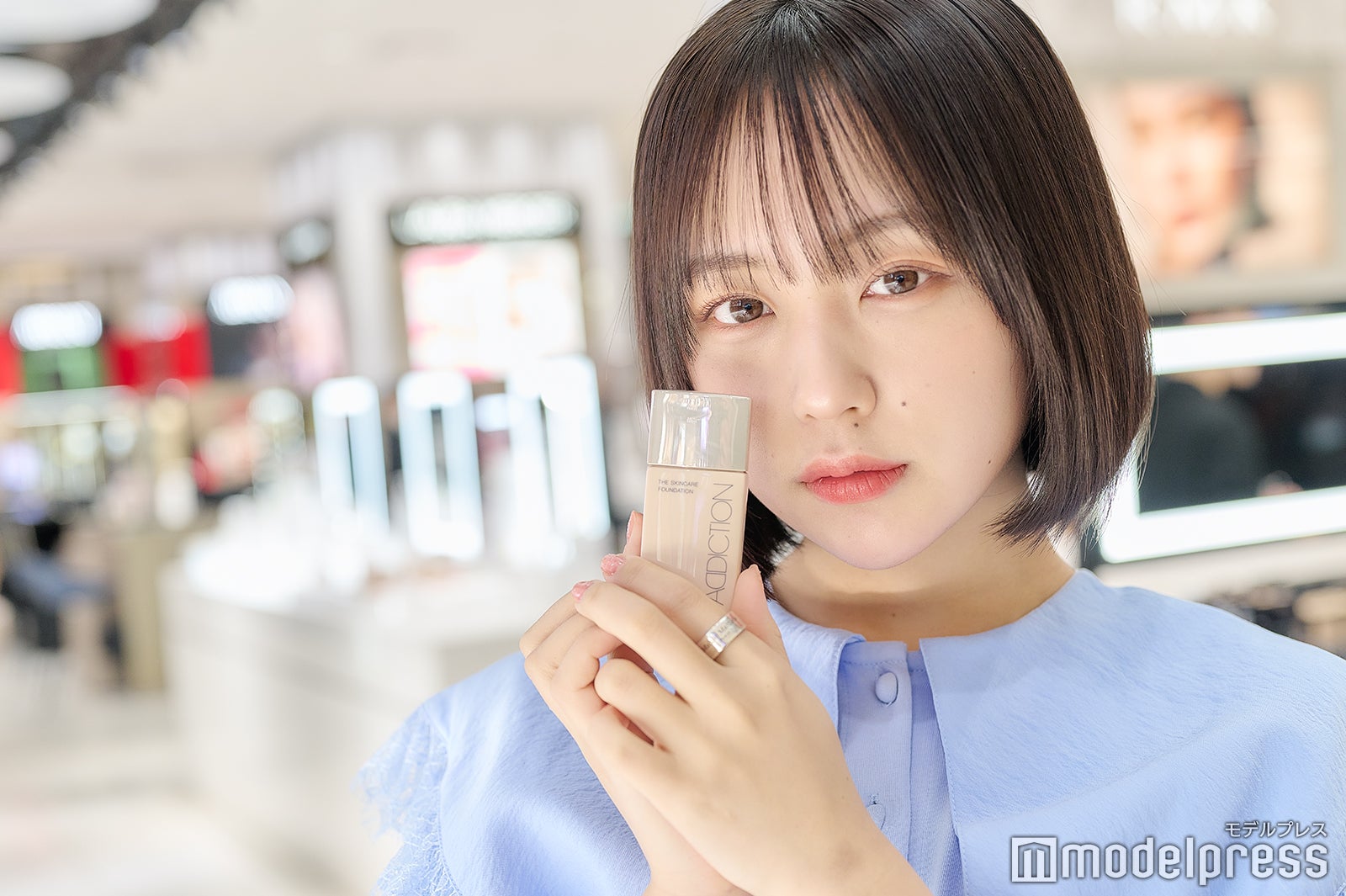 今日の偶然の出会いはアディクションの「ザ スキンケア ファンデーション」（C）モデルプレス