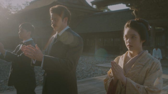 トミー・バストウ、高石あかり(C)NHK