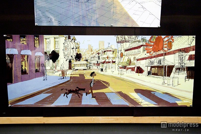 「ベイマックス」のラフ画やコンセプトアート／撮影：Kaori Suzuki