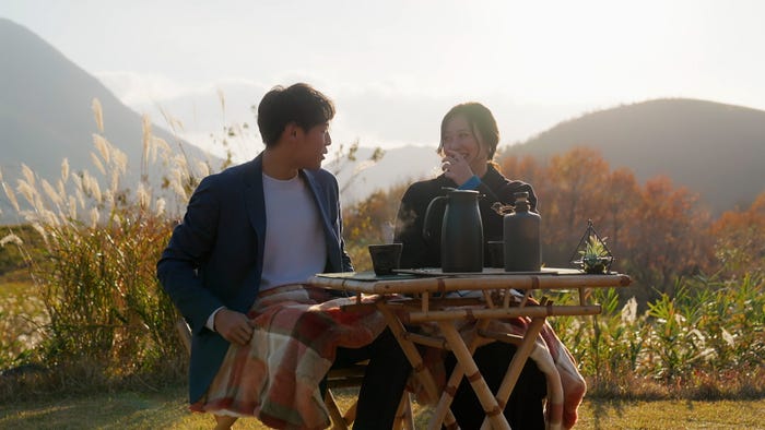 長谷川惠一、西山真央「バチェラー・ジャパン」シーズン5エピソード7(C)2023 Warner Bros. International Television Production Limited