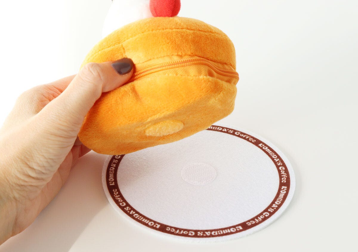 コメダ珈琲店　ふわふわシロノワールポーチ　セパレート例