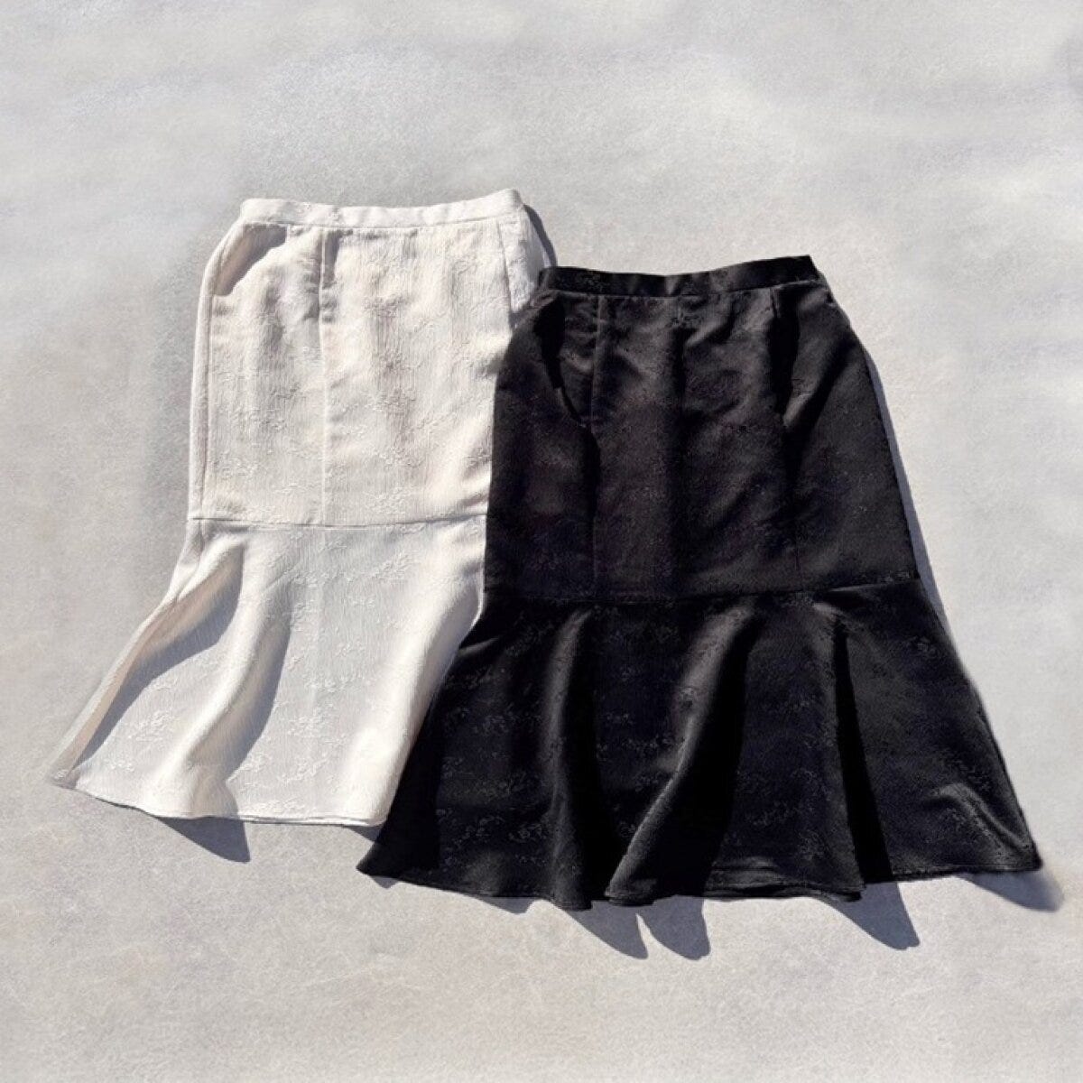 花柄マーメイドスカート 2026しまむらレディース新作花柄マーメイドスカート