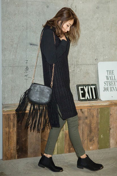 フリンジミニショルダーバッグ「Re:EDIT by GALSTAR」2,798円(税込)/画像提供:Re:EDIT by GALSTAR