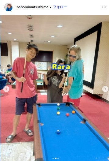 松嶋尚美Instagramより