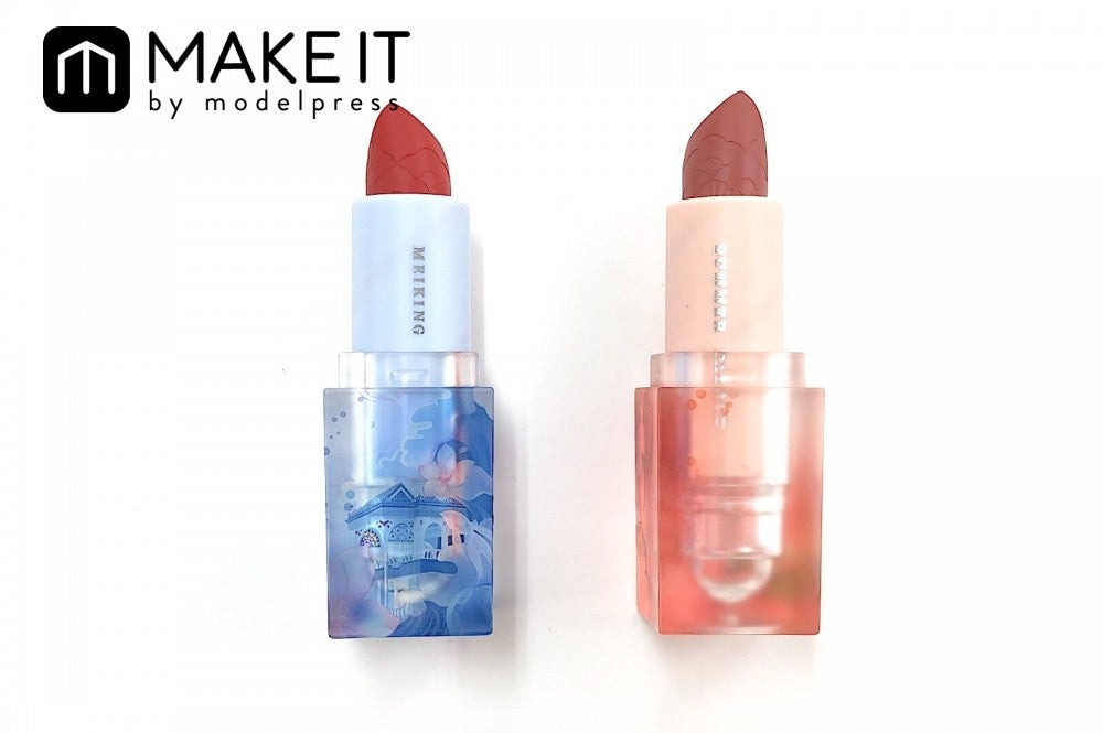 （左から）雲綿01（青）、芳輝02 (赤) (C)メイクイット