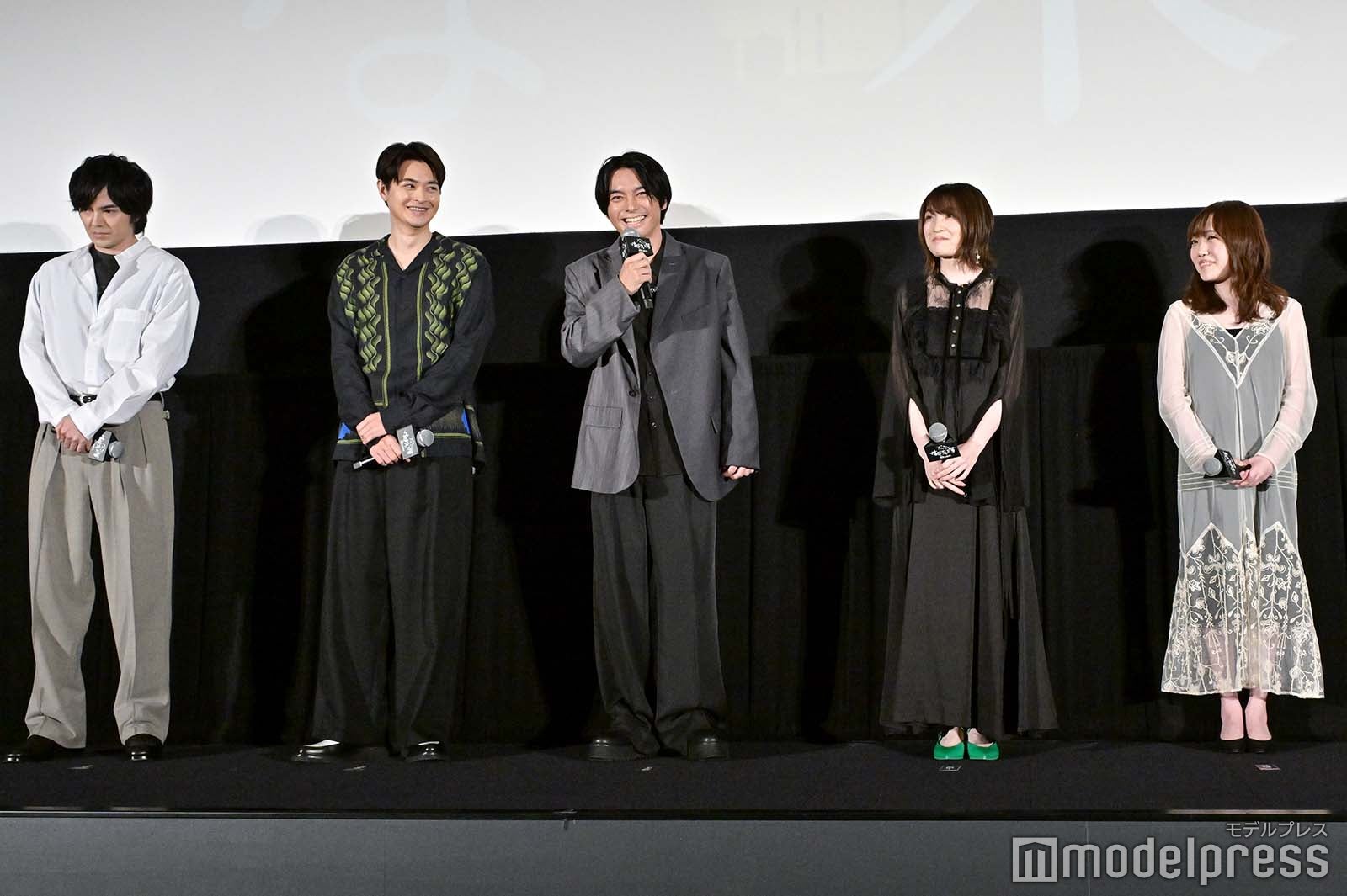 （左から）林遣都、瀬戸康史、榎木淳弥、上田麗奈、久野美咲（C）モデルプレス