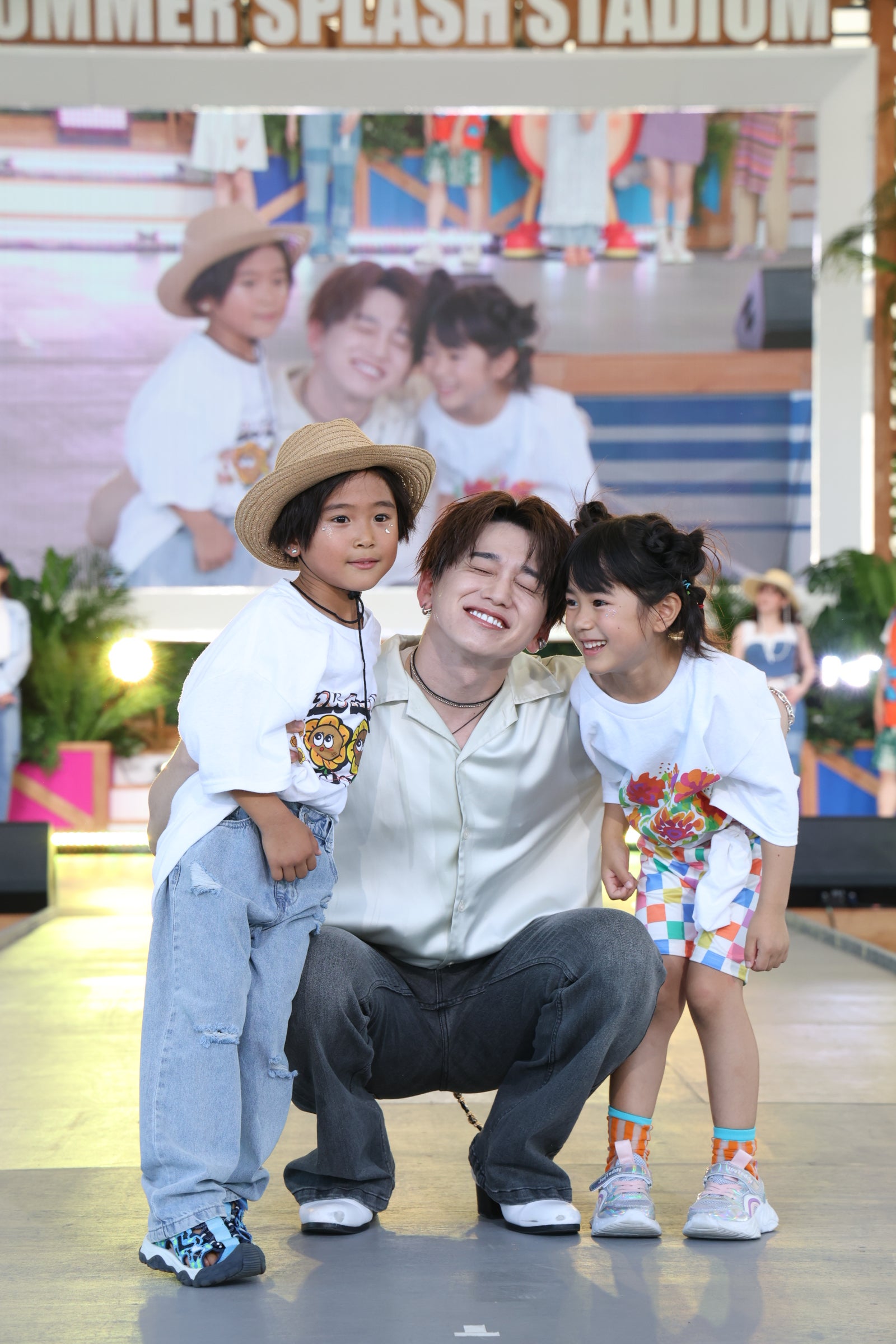 「お台場冒険王2023 SUMMER SPLASH！TOKYO GIRLS COLLECTION〜」フィナーレの様子（提供写真）