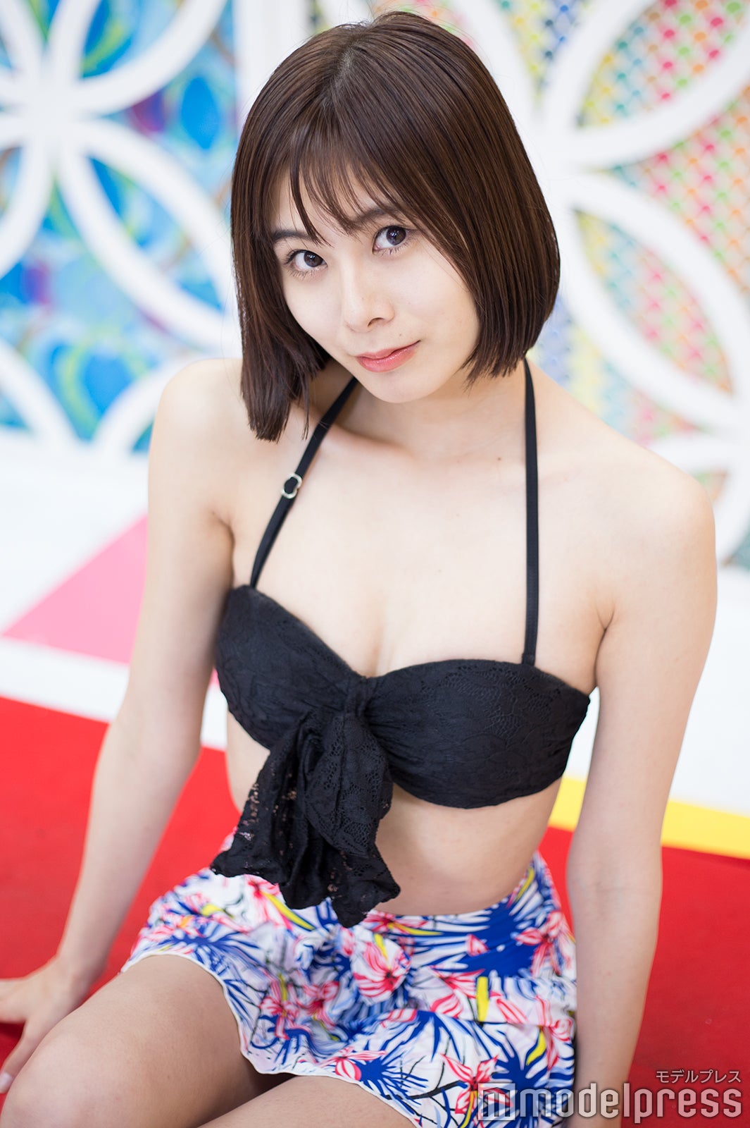 沖舘唯／3480円（税込）／水着提供 ：HOYUKI （C）モデルプレス