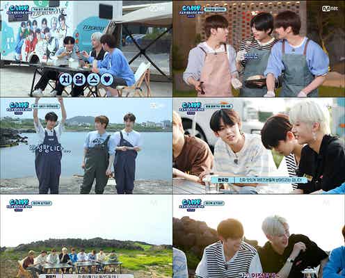 「ボイプラ」ZEROBASEONE、ファンと対面でデビュー曲披露<CAMP ZEROBASEONE>