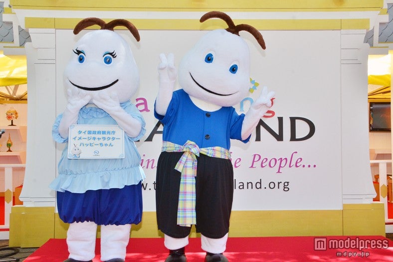 タイの政府観光庁イメージキャラクターも登場
