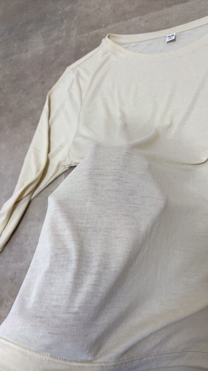 ユニクロシアーT ユニクロシアーT 生地感