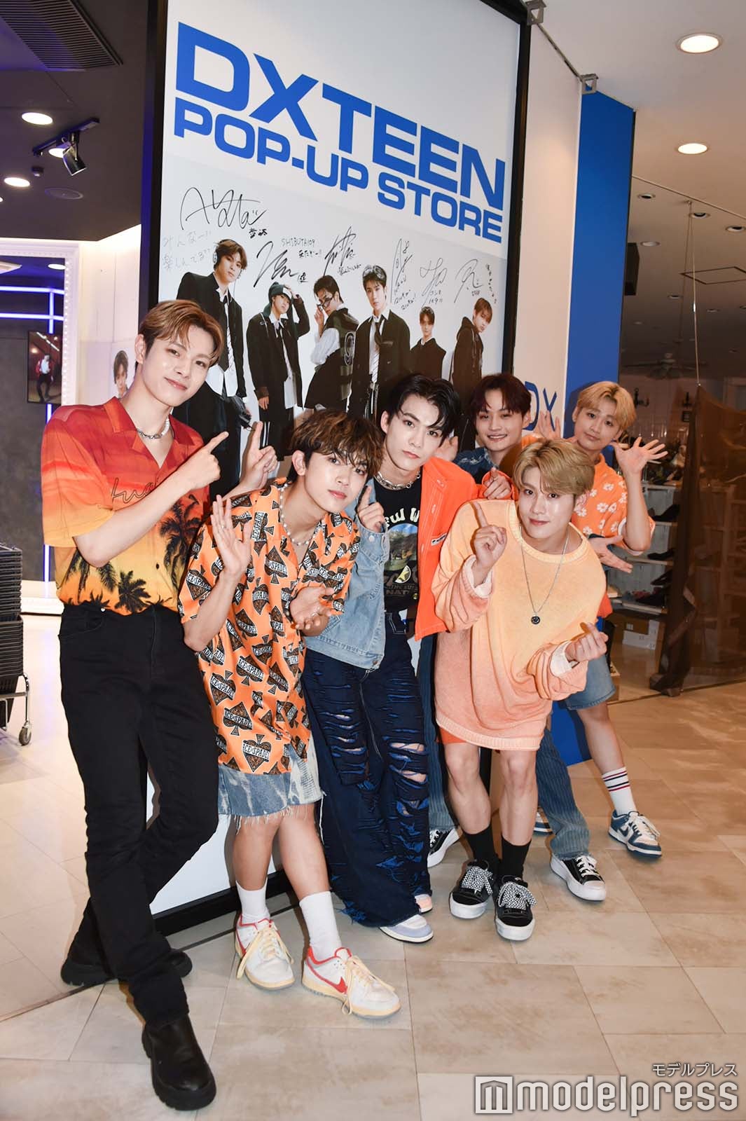 DXTEEN、109に来店で渋谷ジャックに感激 寺尾香信「僕たちが見守ってるみたい」＜EARLY AUTUMN CANPAIGN＞