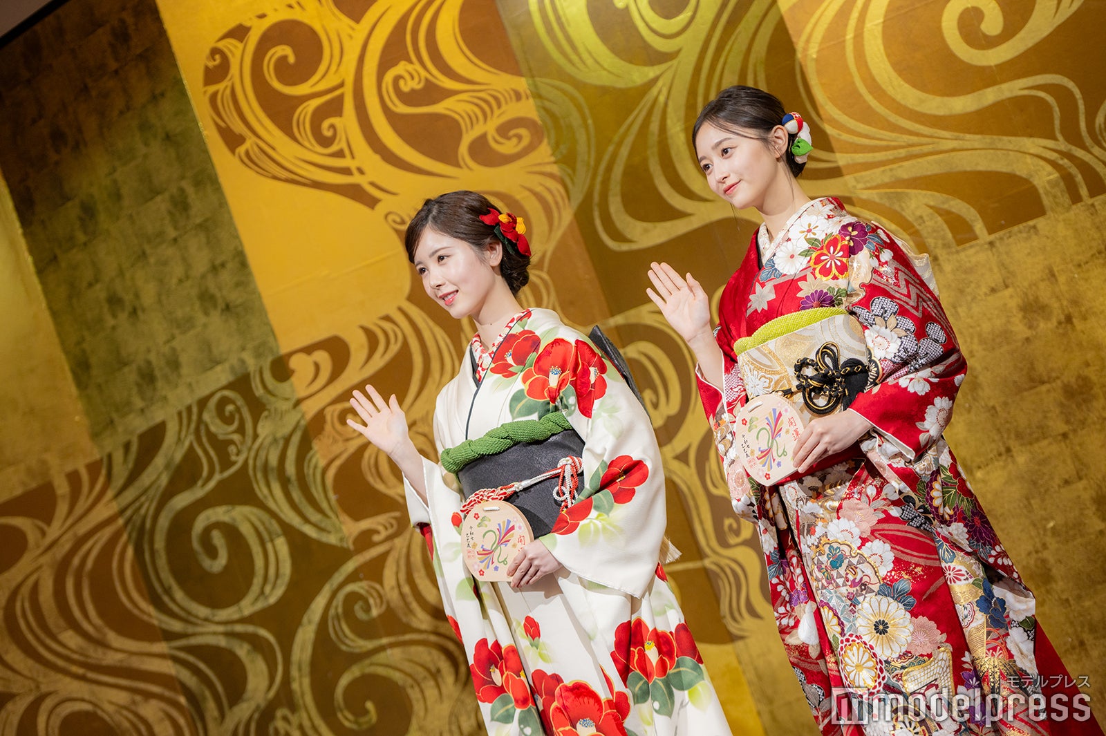 筒井あやめ、井上和／乃木坂46成人式（C）モデルプレス