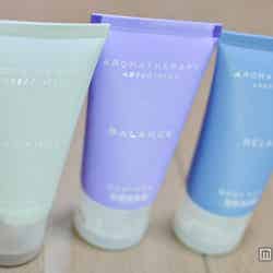 アメニティは同ホテルのスパでも使用しているもの