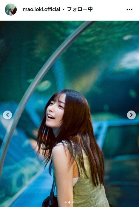 五百城茉央Instagramより